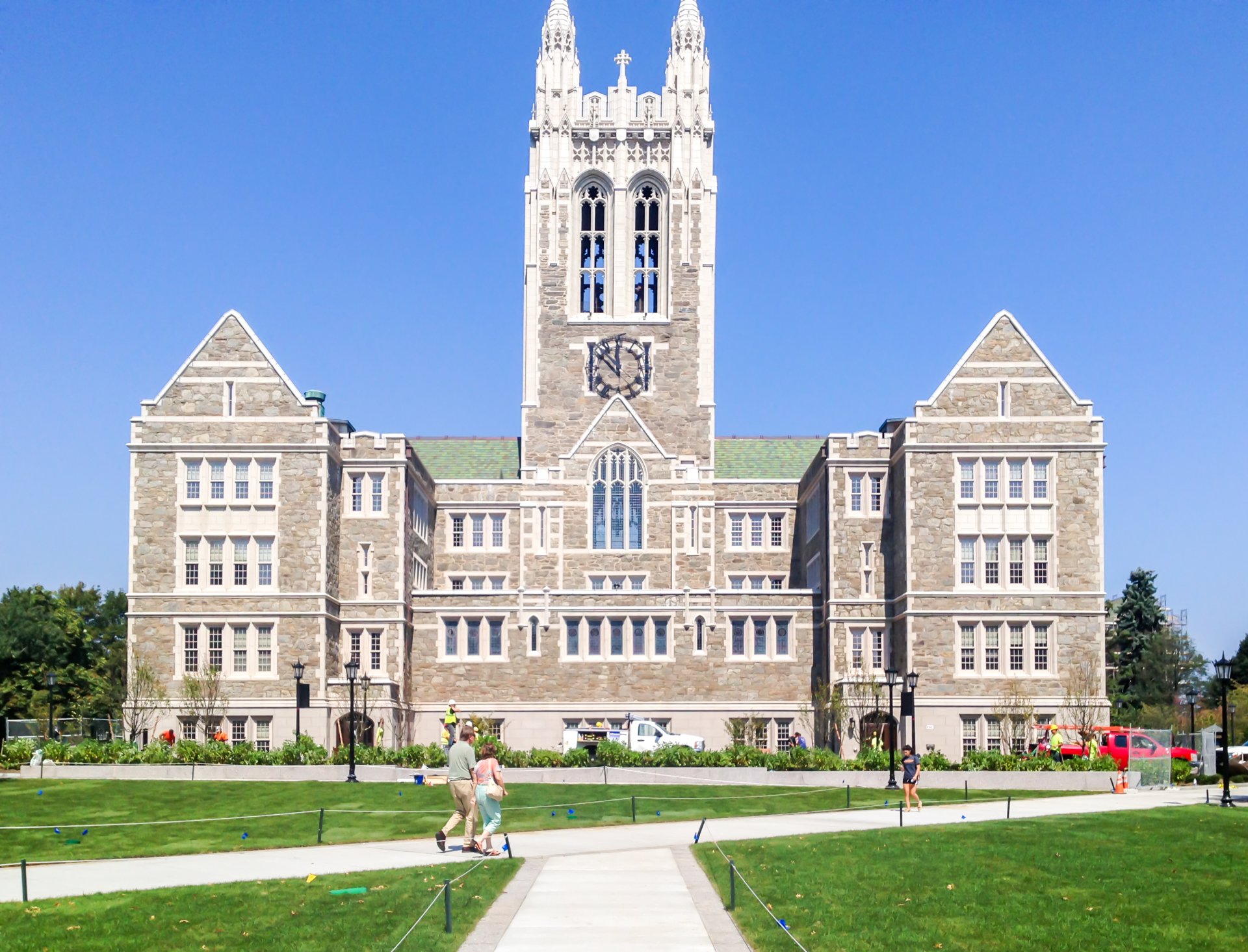 Boston College Gasson Quad