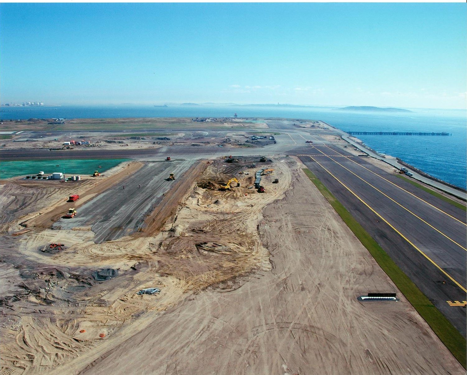 historical photo of McCourt Construction equipment